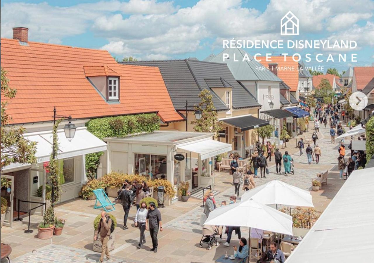 Résidence Disneyland Place Toscane Serris Exterior foto