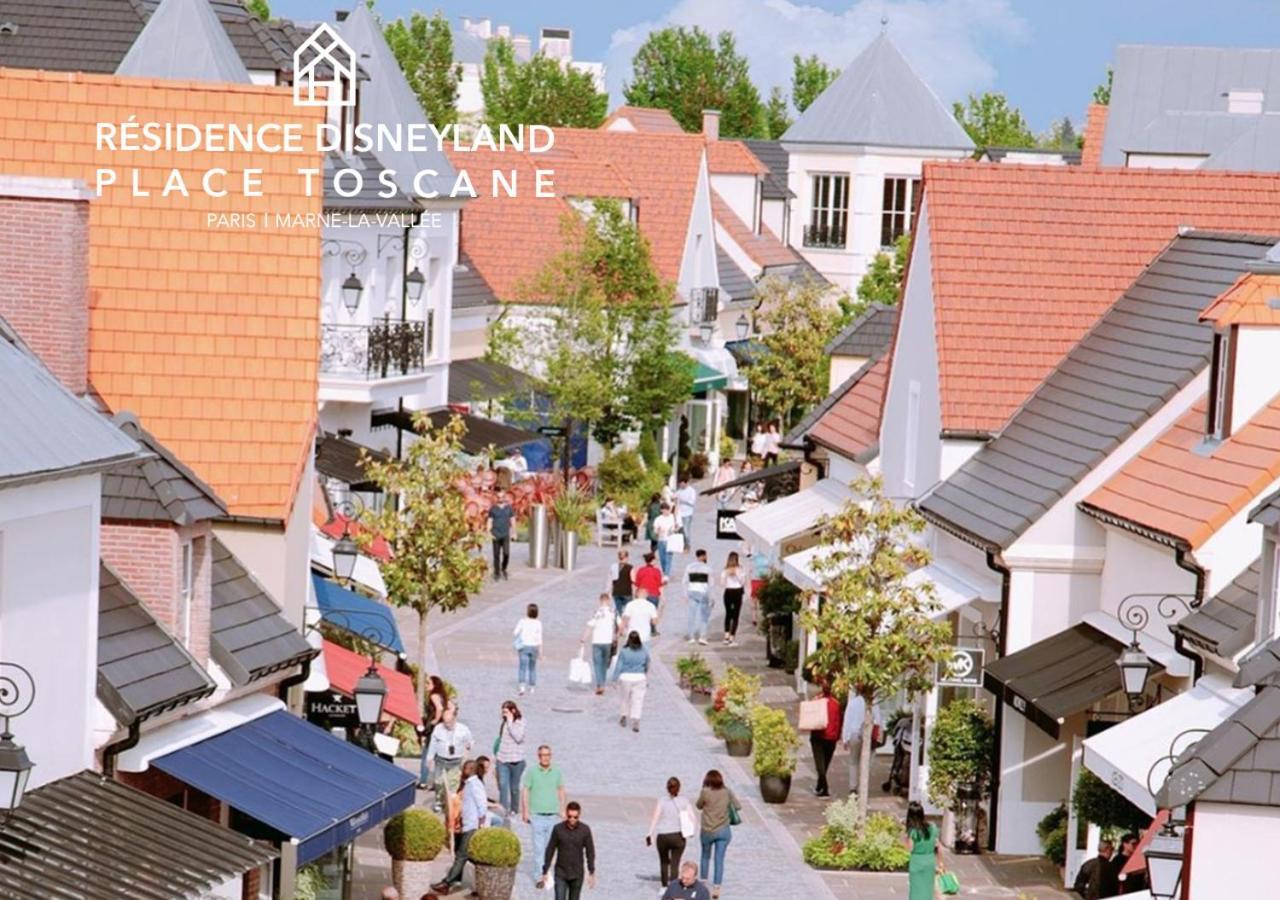 Résidence Disneyland Place Toscane Serris Exterior foto