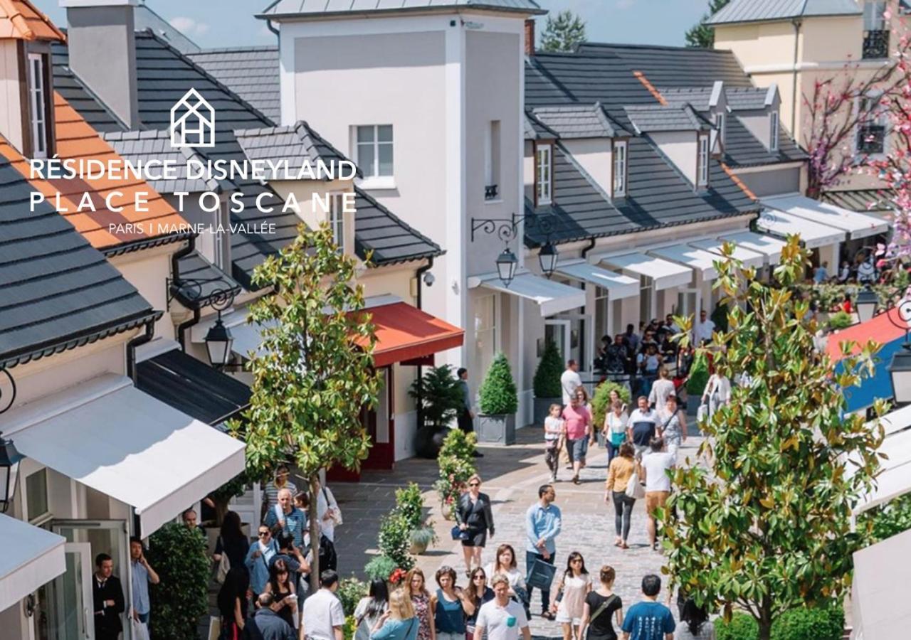 Résidence Disneyland Place Toscane Serris Exterior foto